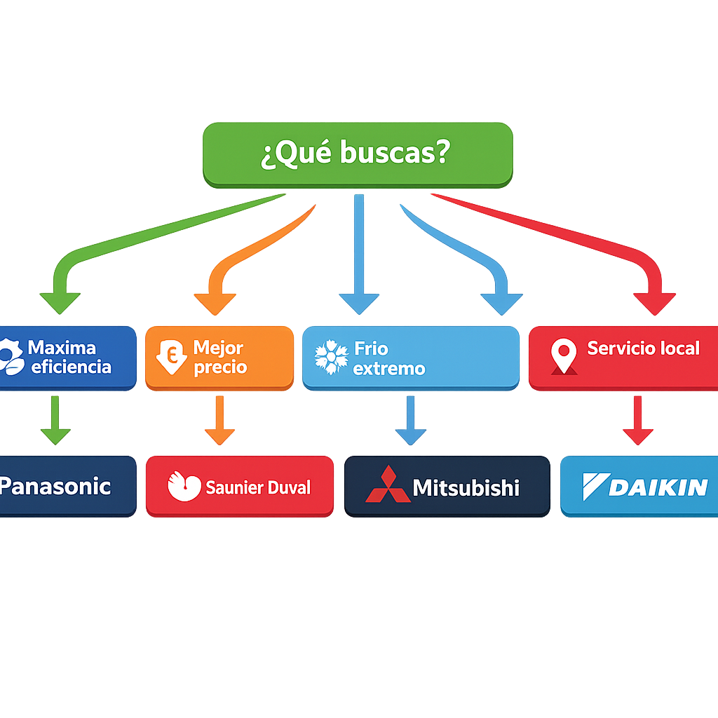 Guia para elegir marca de aerotermia segun tus necesidades