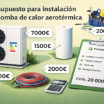 Gracias por venir... 9 Desglose de precios de instalación de aerotermia en vivienda española